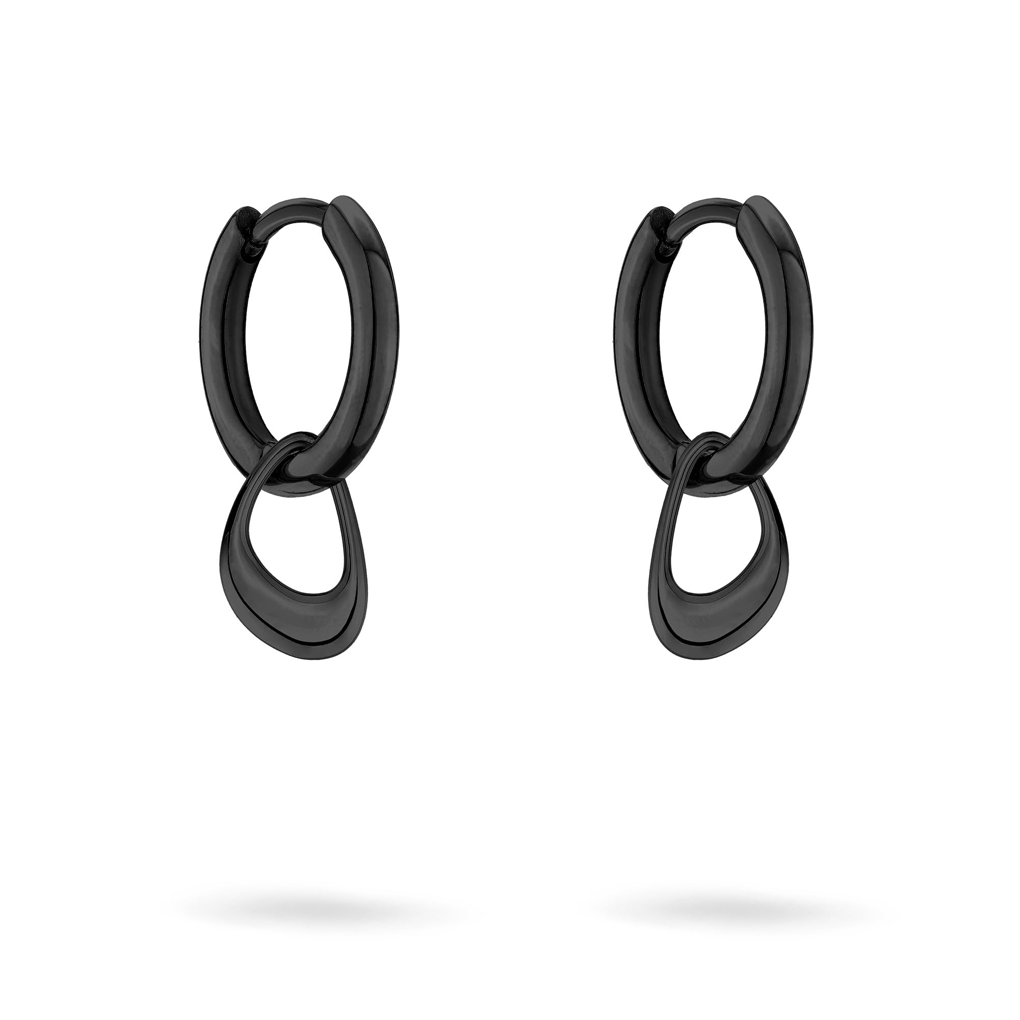Liebeskind Berlin Creole Earrings 2.0 cm Stainless Steel, 1,8 cm, Stainless Steel, No Gemstone