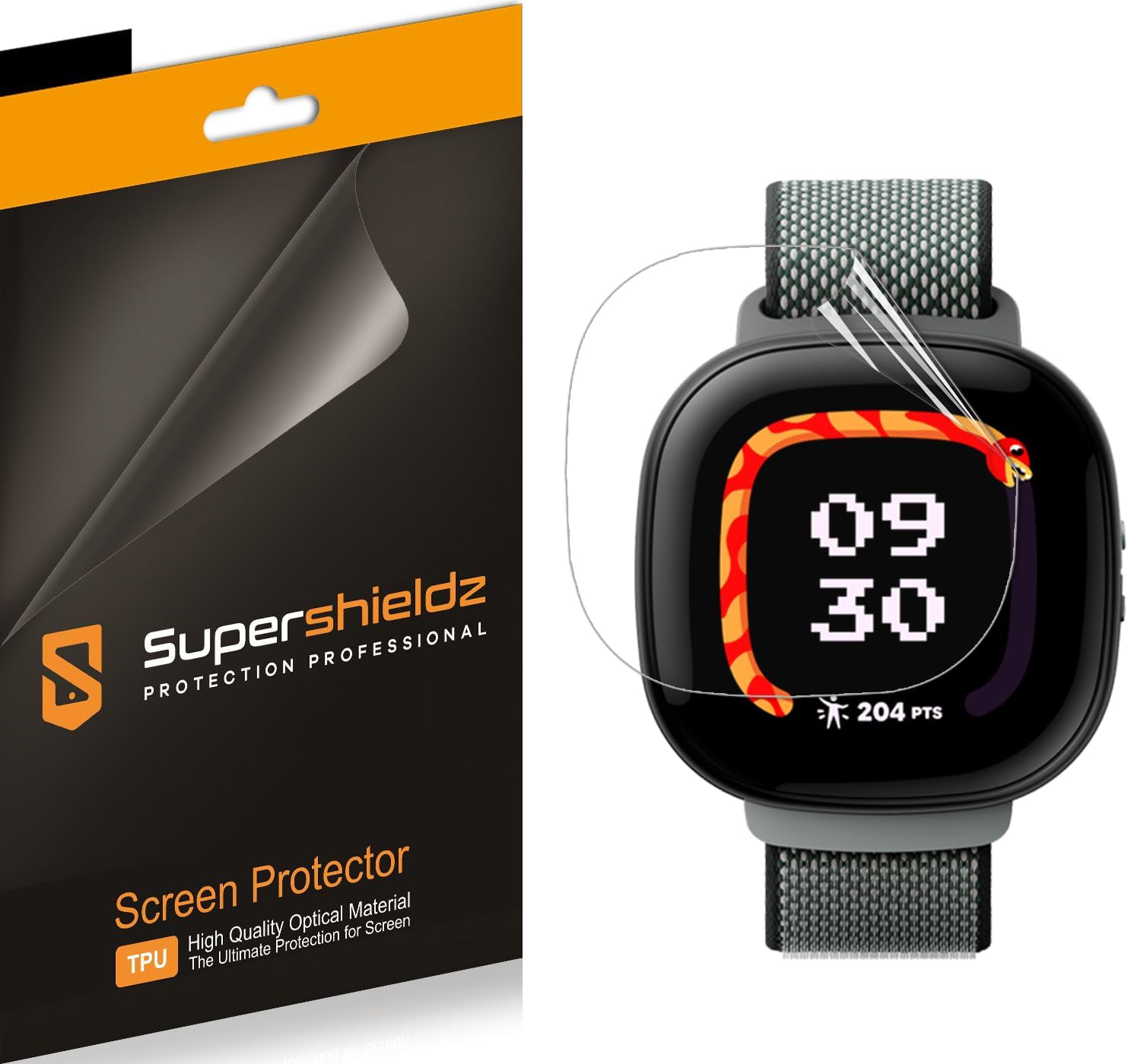 (3 Pack) Designed for Fitbit (Ace LTE) Screen Protector, High Definition Clear Shield (TPU)