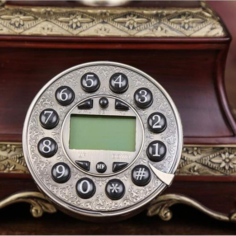 Telefon retro Vintage telefon Europejski ogród Retro telefon Vintage stacjonarny telefon stacjonarny do domowego biura