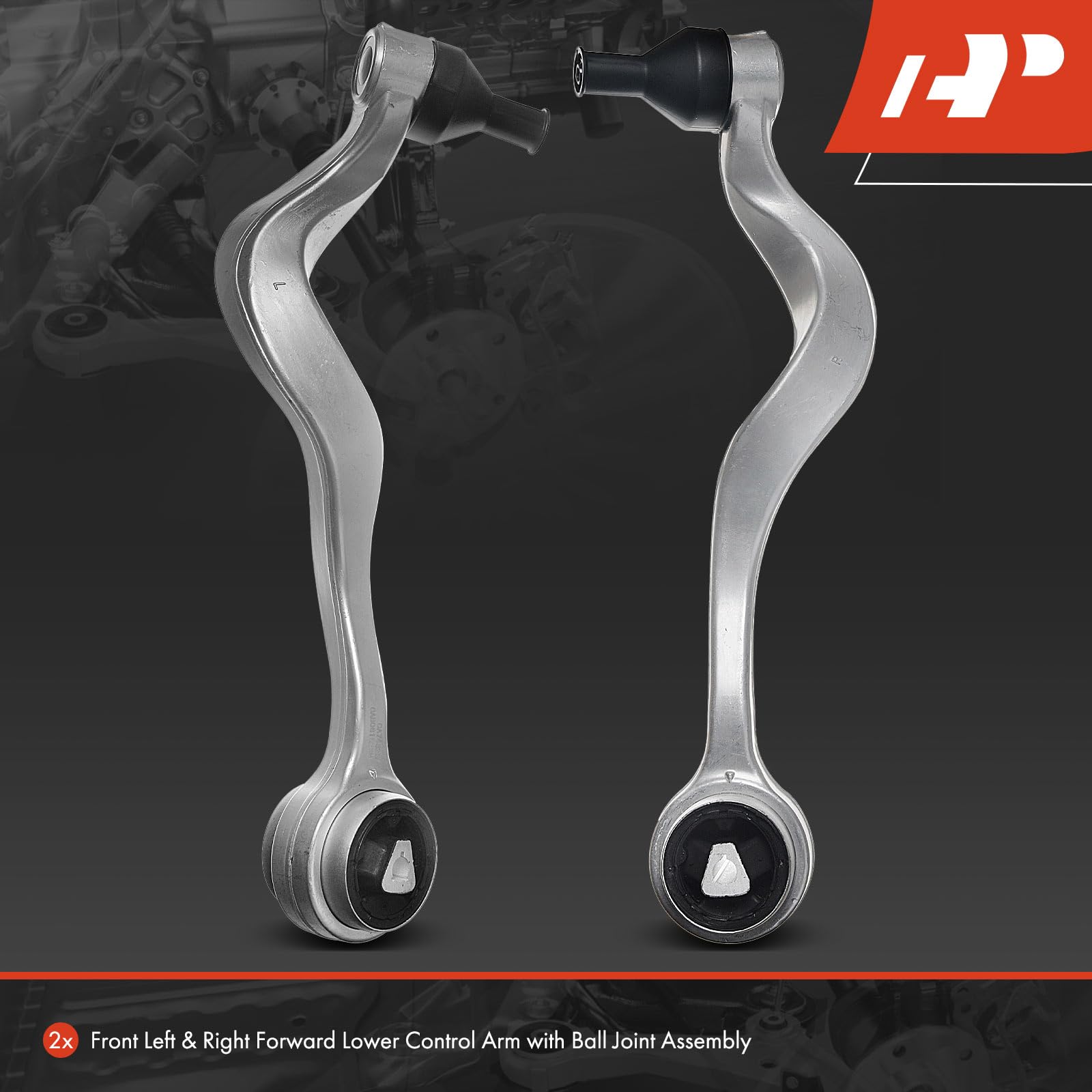 Amazon.com: A-Premium 2 x Front Forward Lower Control Arm, with 