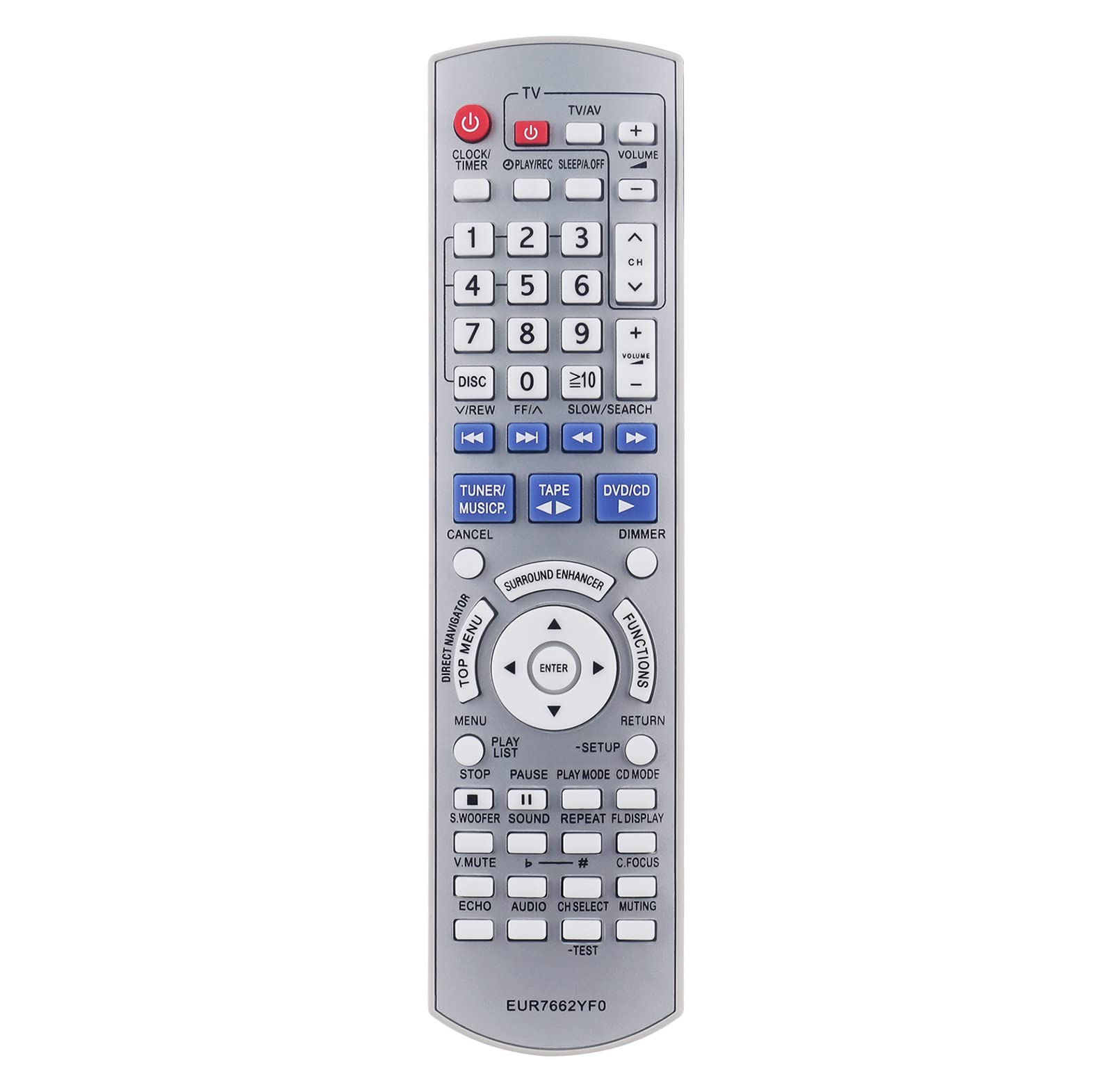 Amazon.com: EUR7662YF0 New Replace Remote AIDITIYMI Remote Control