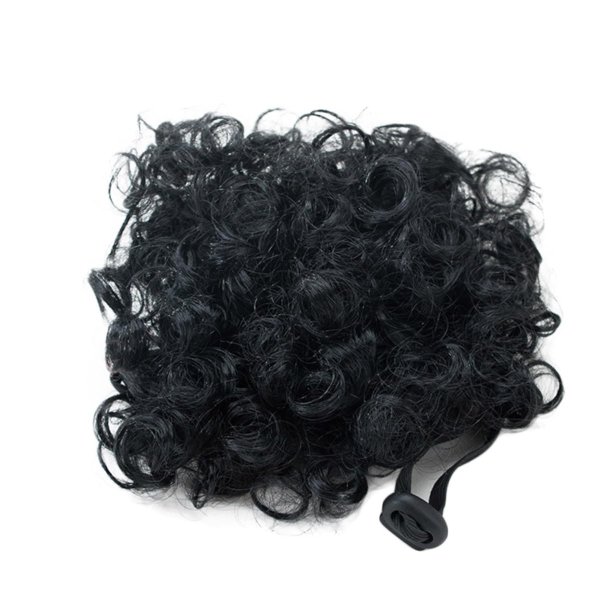 BESPORTBLE Adorable Pet Wig for Dogs Funny Costume Headwear Comfortable and Durable Hair Accessory for Cosplay Parties and Photo Shoots Eye Catching Design Black