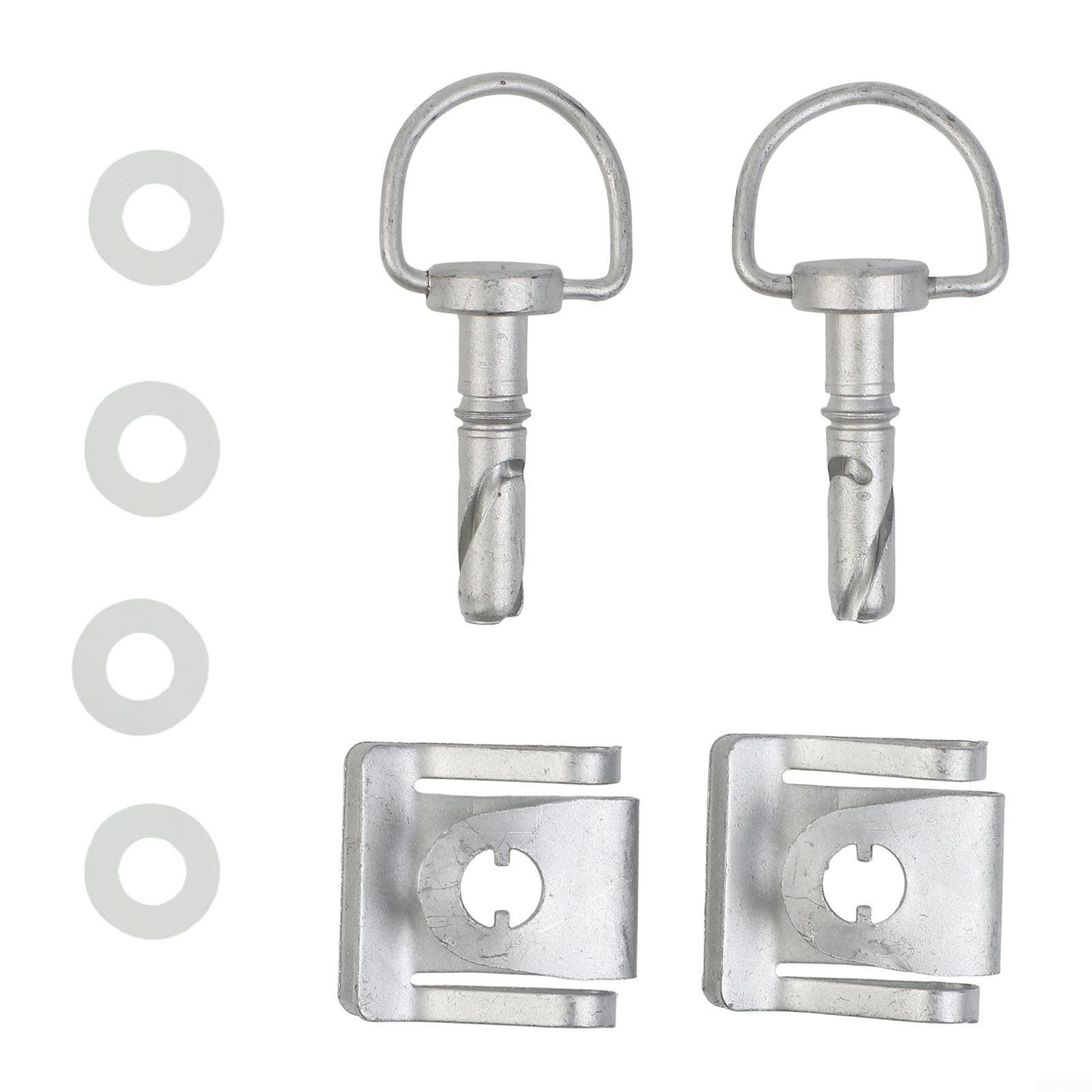 Besttoolifes 2 dadi di fissaggio A4519880067 per viti di copertura motore, compatibile con modelli forTwo 451 2007-2015