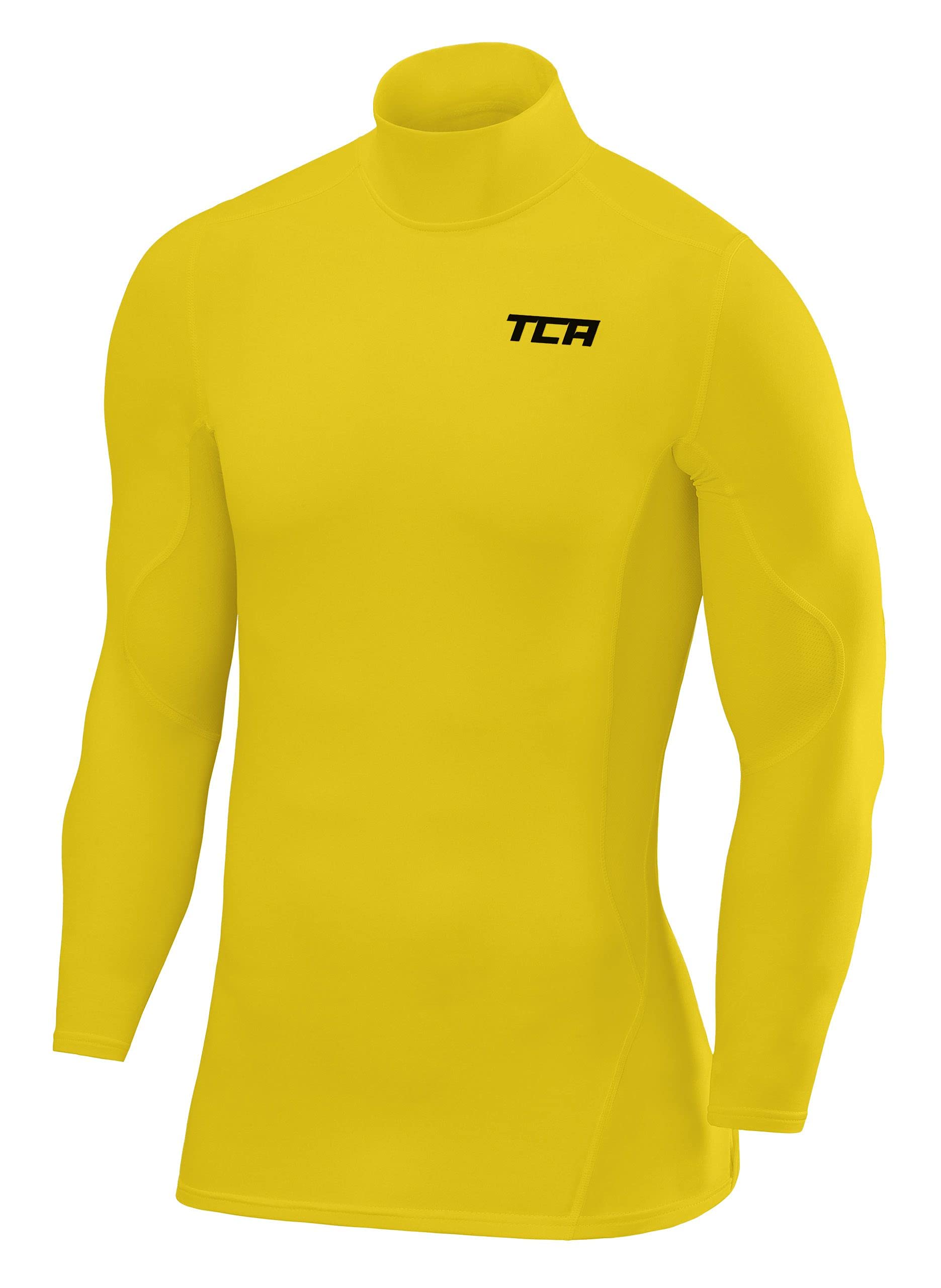 TCA Superthermal Base Layer a Compressione Maglia Manica Lunga Termica sotto Maglia da Bambino e Uomo