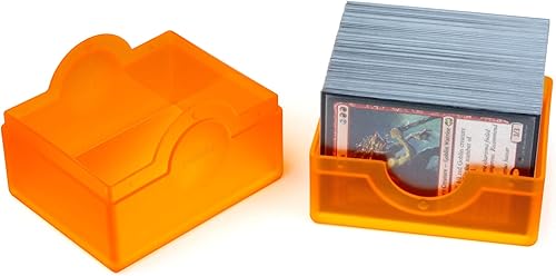 Vista 32 de BCW Spectrum Prism - Funda transparente de cristal, paquete de 2, funda de tarjetas con cierre a presión, se adapta a 100 tarjetas de doble manga