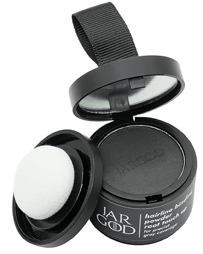 Miniatura 6 de Polvo de retoque de raíces de línea capilar en polvo de ocultación temporal, cobertura instantánea de canas, color temporal del cabello para raíces