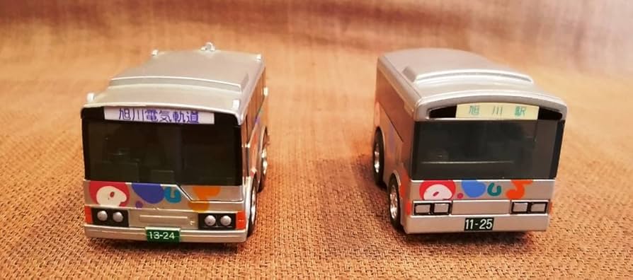 Amazon.co.jp: 動作品 当時物 チョロQ オーダーメイドバス 2種