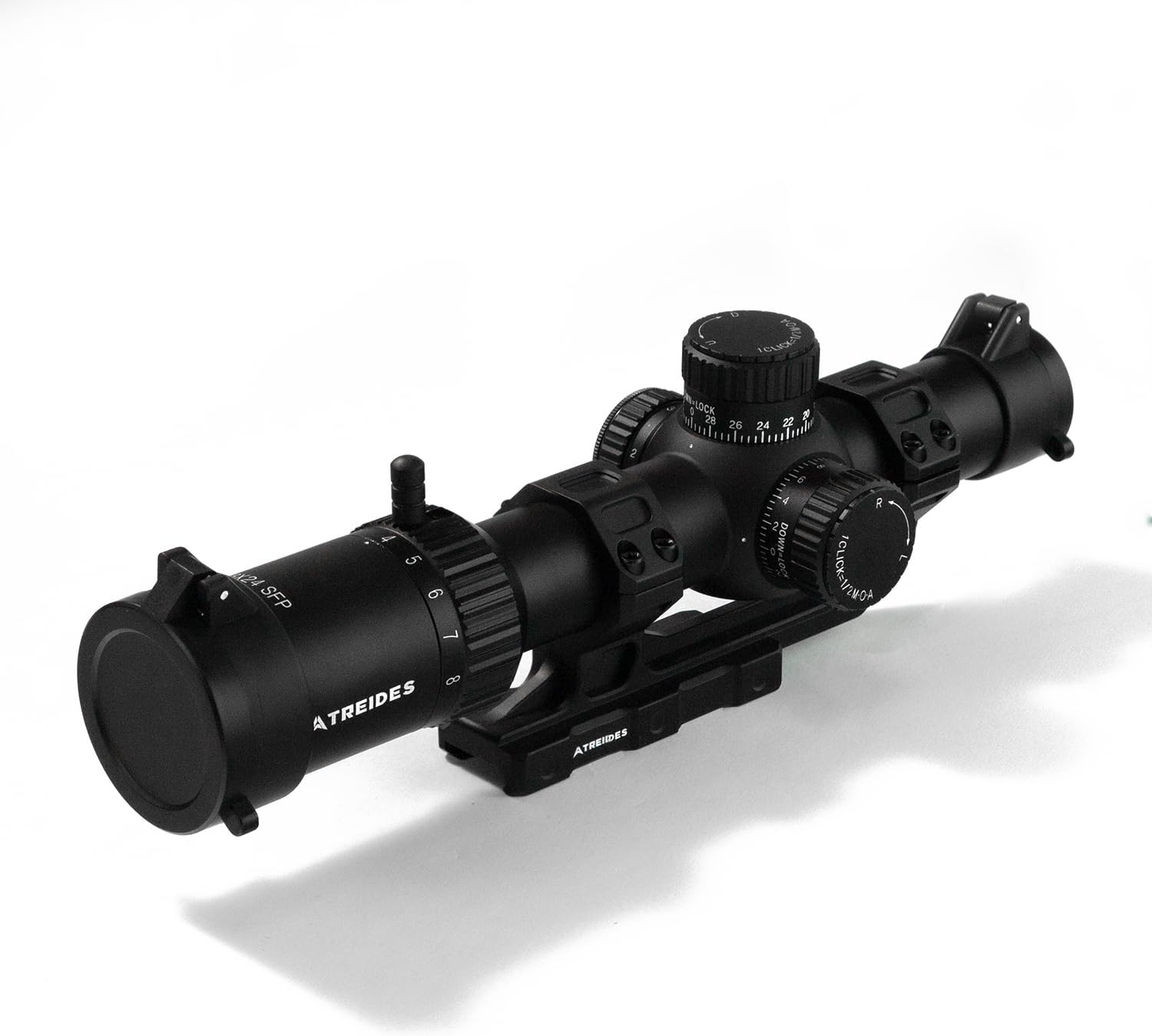 ATREIDES Dune 1-8X24 SFP Rifle Scope, 30mm Tube Hunting Riflescope with 20mm Rail Scope Mount