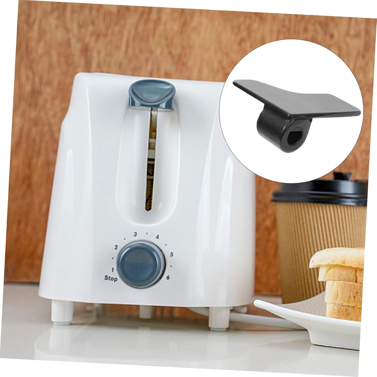 4pcs Bread Machine Stirring Rods Food-grade Mixing Blades Compatible Blade for Easy Cleaning and Use
