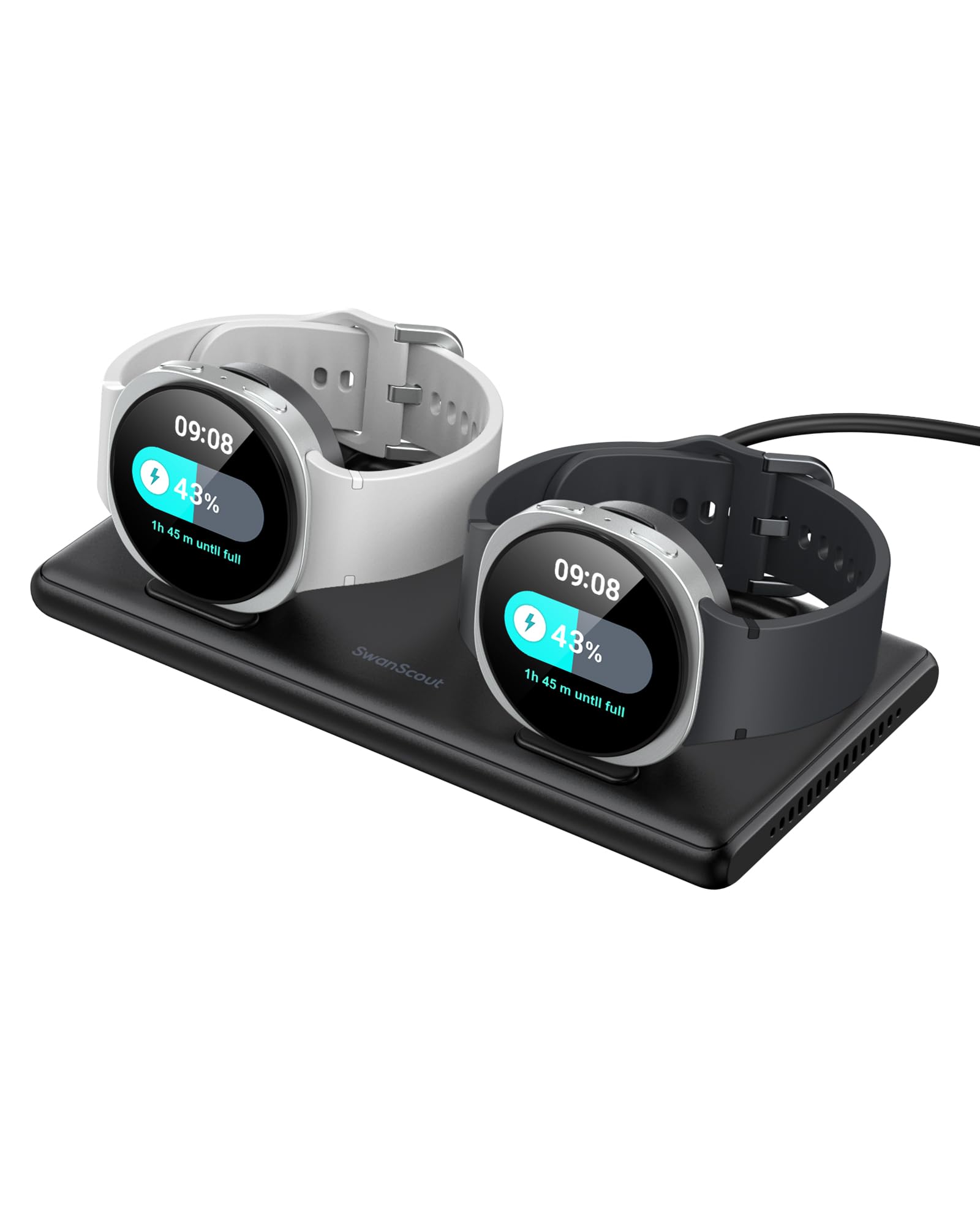 Samsung smart watch  with 2 chargers and 2 dust absorbers Can the Samsung Wireless Charger Duo charge older Gear  main image 3