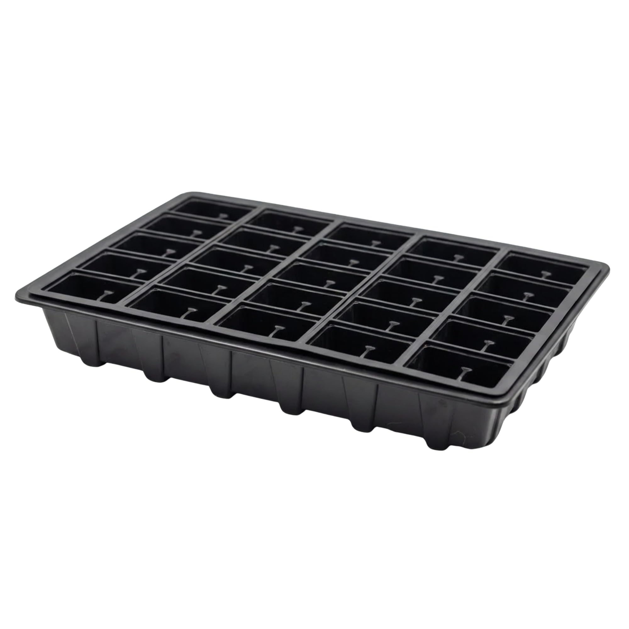 Nutley's Seed Tray (With Holes) + 50 Cell Inserts Grow Seeds Cuttings Plants Recycled Plastic