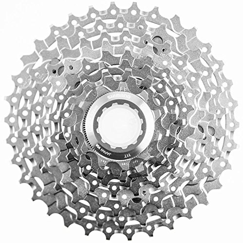 Shimano CS-M771 XT Bicycle Cassette (9-Speed, 11/34T, Silver)