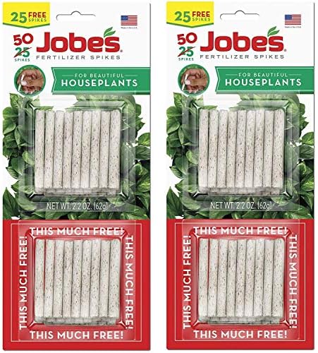 Jobe's Houseplant Fertilizer Spikes — 50 Pack