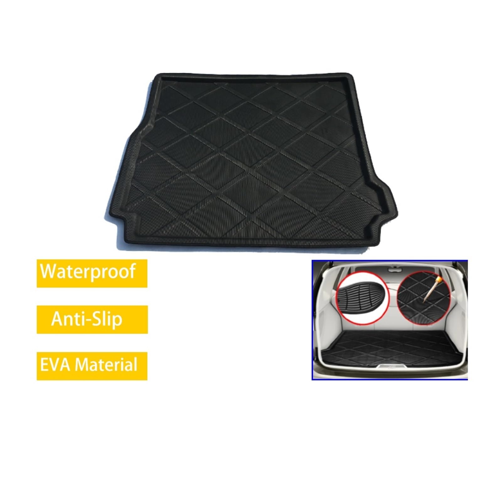 Alfombrilla De Maletero Para Land Rover Discovery 2013 - 2017