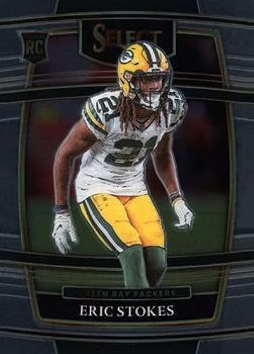 2021 Panini Select 88 Eric Stokes Concourse Green Bay Packers RC Rookie NFL Football Trading Card