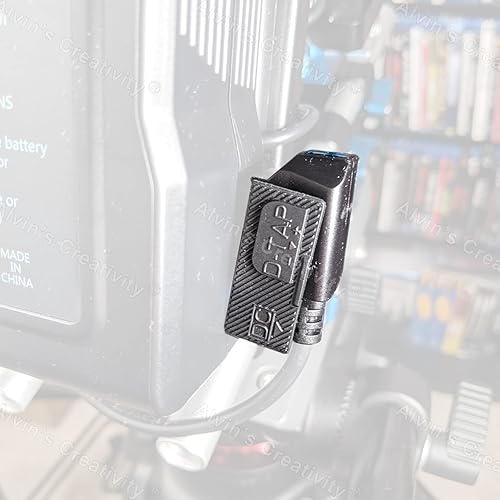 Miniatura 5 de Alvins D-Tap - Conector macho para fotografía, cable de alimentación de montaje en V, batería dorada (10 unidades, macho)