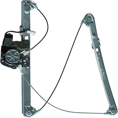 Vista 406 de TRQ Regulador de Elevalunas Eléctrico Trasero Izquierdo y Conjunto del Motor del Lado del Conductor Compatible con Chevrolet Cruze 2012-2015 2016