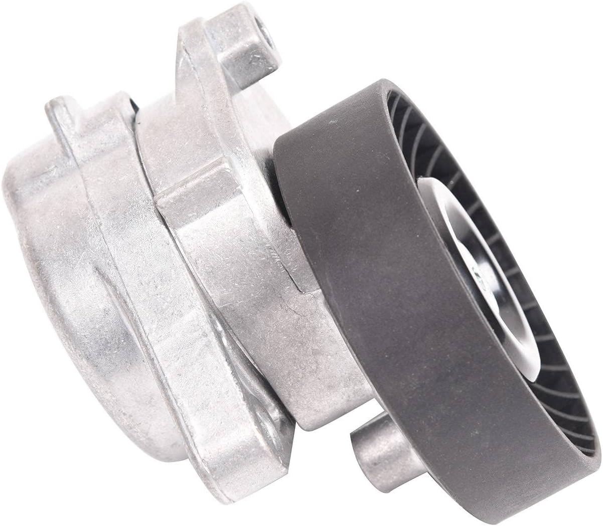 Belt Tensioner Pulley for Mercedes-Benz E320 1998-2005; for Mercedes-Benz C320 2002-2005; for Mercedes-Benz CLK320 1998-2005 Replace for A1122000970, A 112 200 09 70, 1122000970, 112 200 09 70
