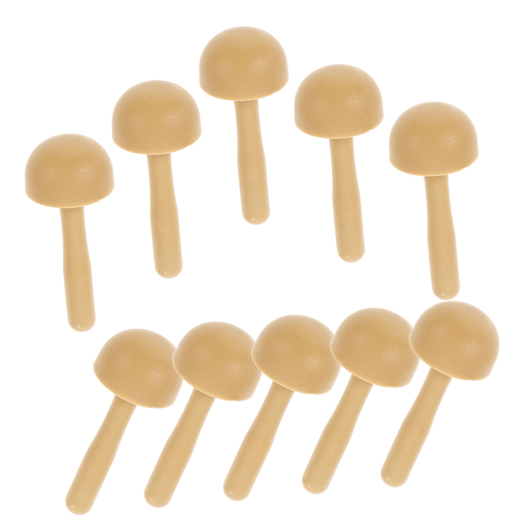 LALAFINA 10pcs Craft Rubbing Roller Plastic Ink Roller for Printmaking for Painting