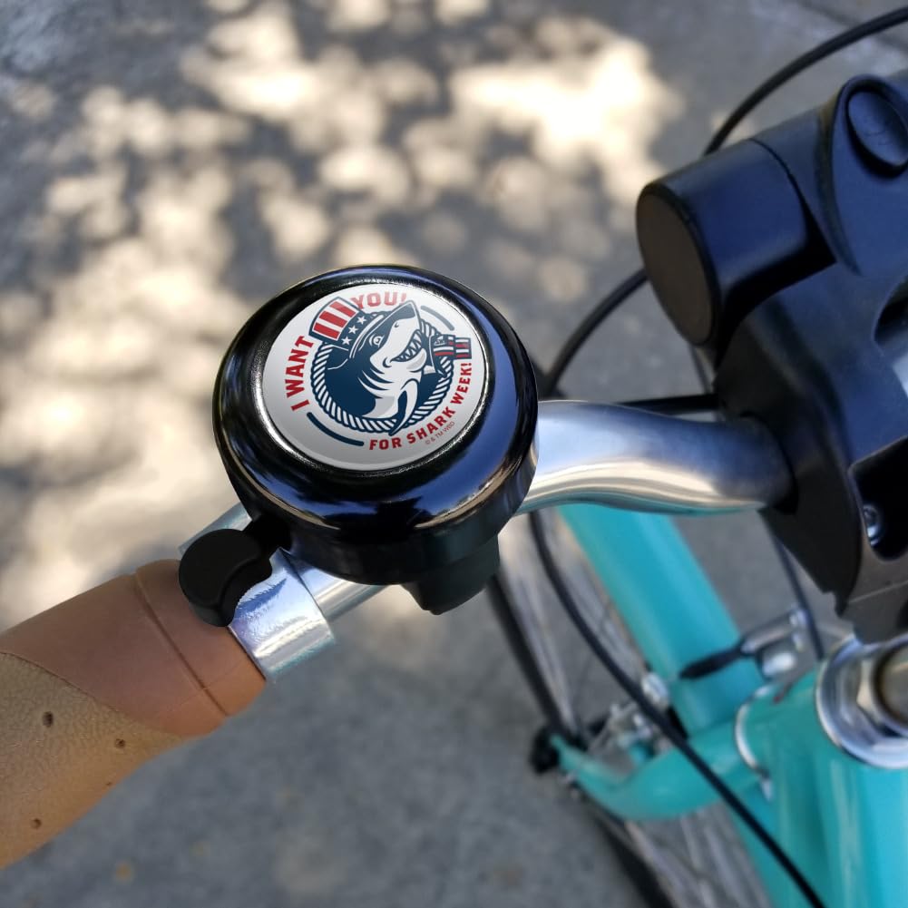 Shark Week I Want You Bicycle Handlebar Bike Bell