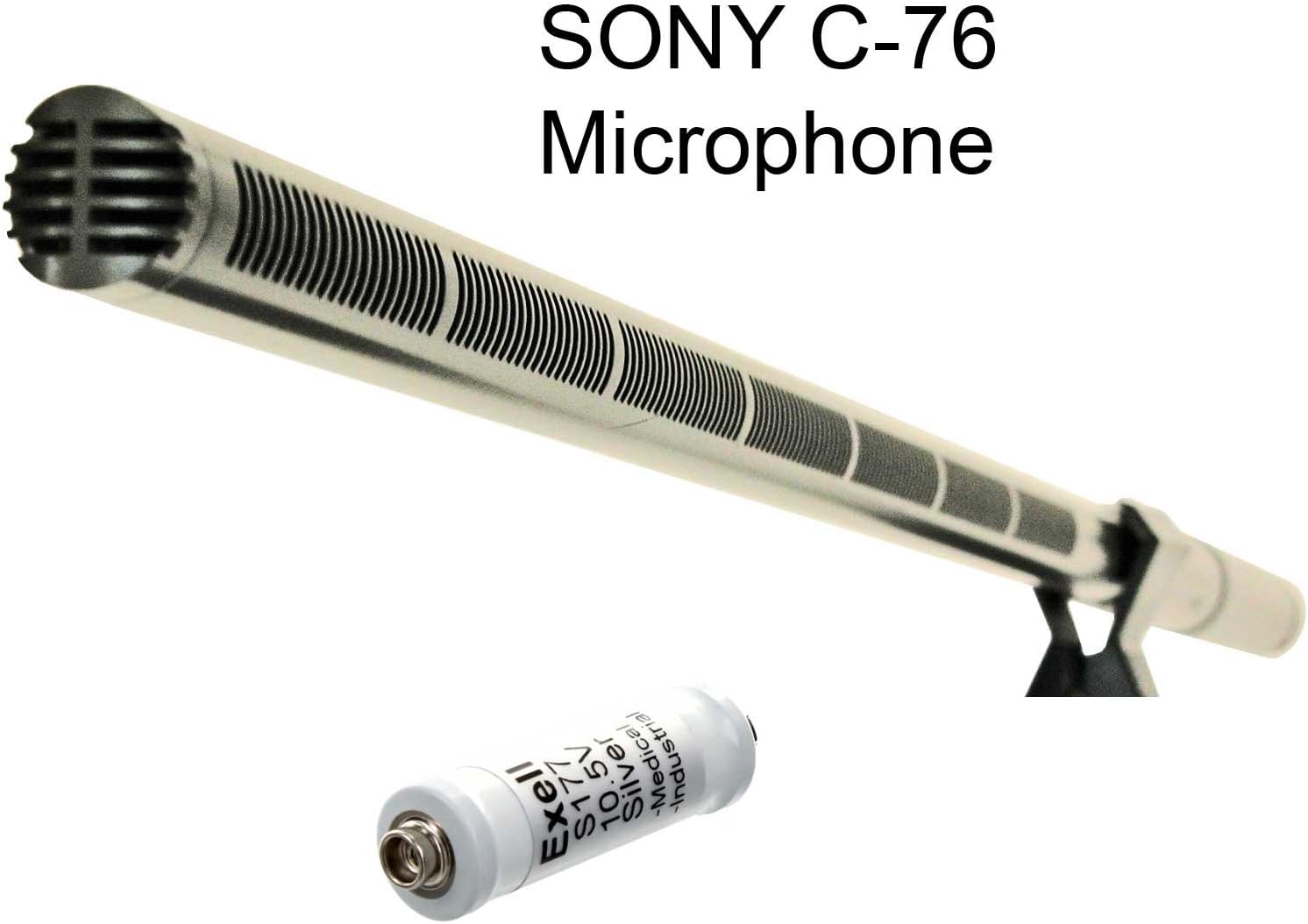 Ten S177 Silver Oxide Exell 10.5V Batteries For C-76 Microphone and SURE SM82 Microphone, E177 EN177A TR-177 1606 1606A 1606M 177A 7LR44 7MR44 7NR44 A177 S177 H-7C TR-177R PC177S EN177S