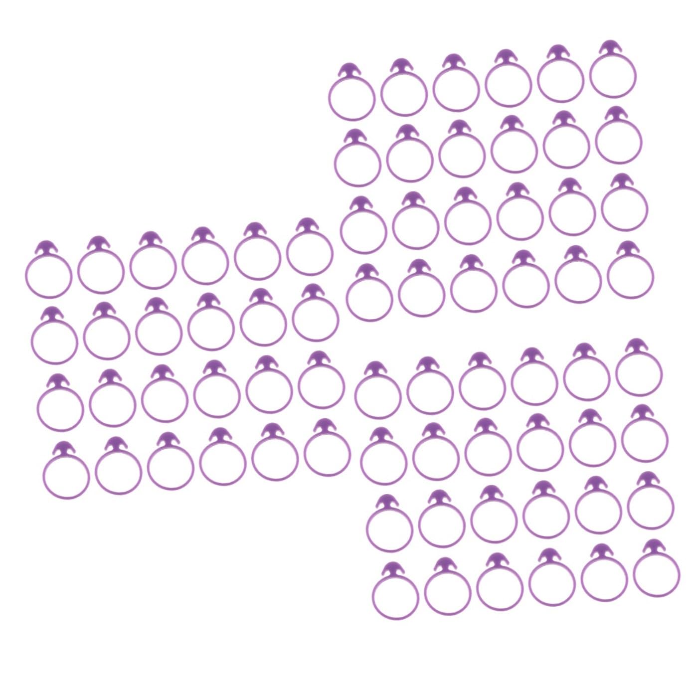 LIFKOME 144 Piezas Manga pastelera Accesorios reposteria Lazos de Silicona para Bolsas de Hielo decoración de Pastel Sellado de Bolsas de Hielo sellados Crema Mangas pasteleras Decorar