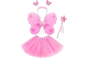 Toddlers' 3T Butterfly Wings: Transform Your Little One into a Magical Fairy Princess
