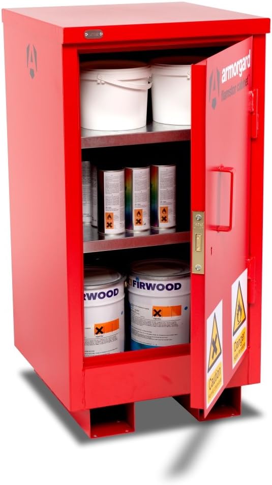 ARMORGARD FSC1 Flamstor Chemical Storage Cabinet 500 x 500 x 900mm
