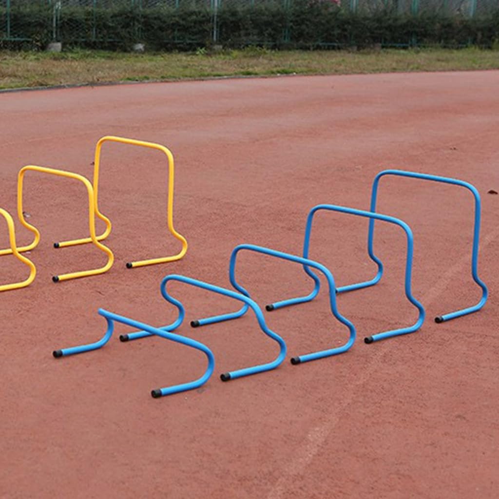 5-pak zręcznościowych szybkich płotków treningowych odpinane płotki treningowe zwinność sprzęt do ćwiczeń sportowych dla sportowców, piłka nożna