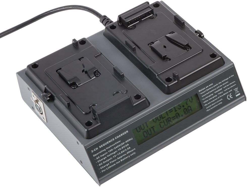 Volta Dual V-mount Battery Charger