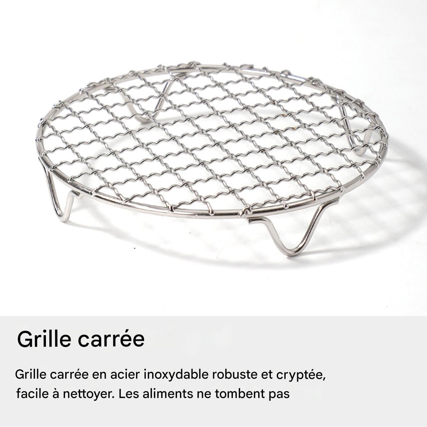Przenośny grill na węgiel drzewny z rusztem do gotowania i uchwytem, stalowy sprzęt do grillowania na kemping, wędrówki, plażę, piknik, wędrówki z plecakiem, patio, do ogrodu, podróży