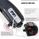 "Leosportz Hand Grip strengthener - New Improved Desgine 10-100 kg Adjustable Hand Grip | Wrist Training Exerciser (10-100 kg, Grey-Black) (5-60 kg, Black)" gallery image