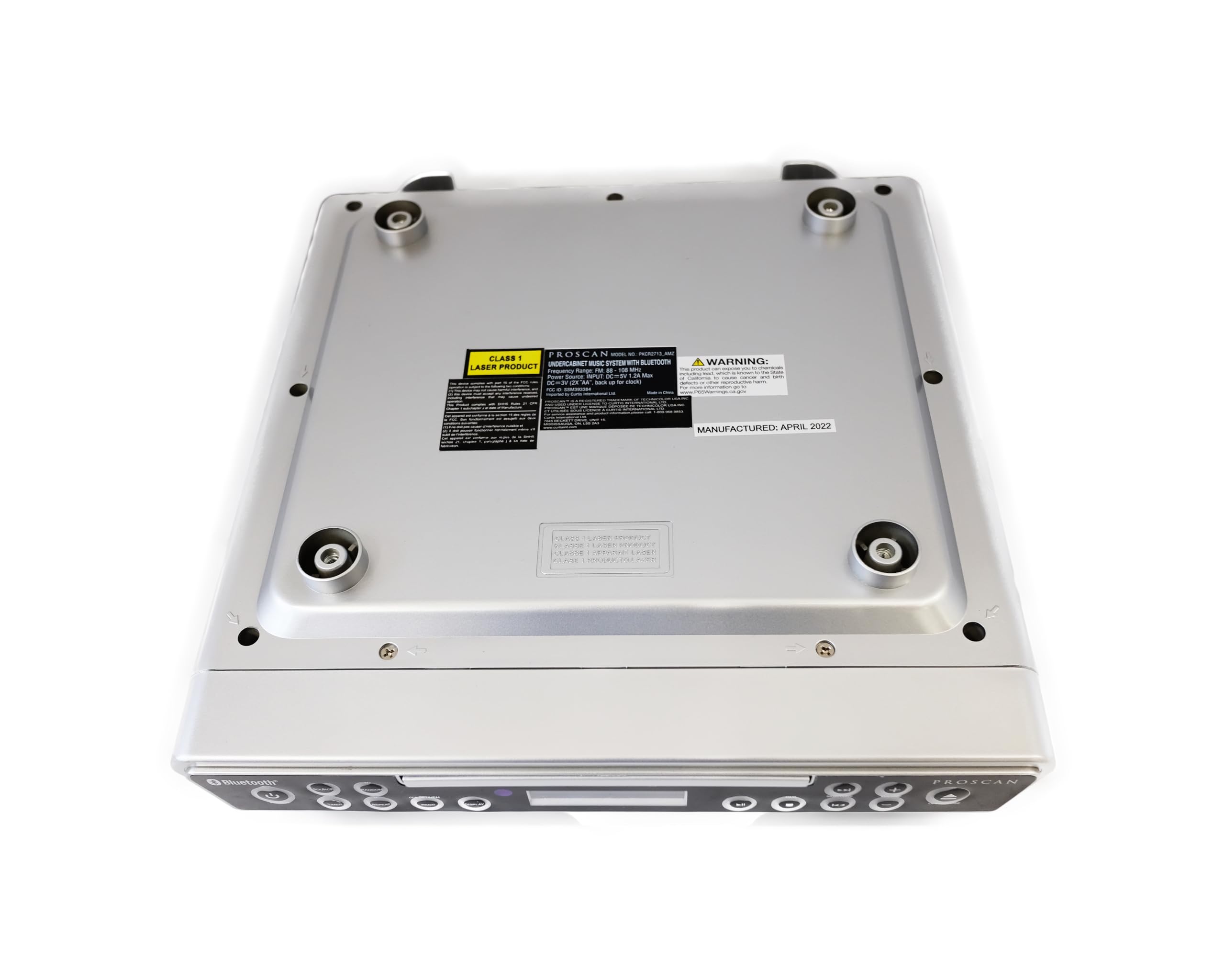 Amazon.com: PROSCAN ELITE PKCR2713AMZ Under Counter CD