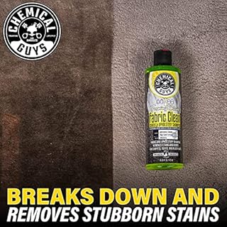 Chemical Guys Foaming Citrus Fabric Clean Carpet And Upholstery Shampoo And Odor Eliminator, Safe for Cars, Trucks, SUVs, Motorcycles, RVs & More, 473 ml