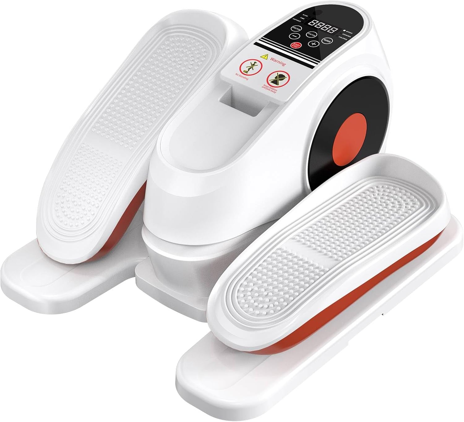 Electric Under Desk Elliptical Machine, 2026 Upgraded Seated Pedal Exerciser Pro with 16 Speeds Whisper Quiet Leg Exerciser for Seniors & Office