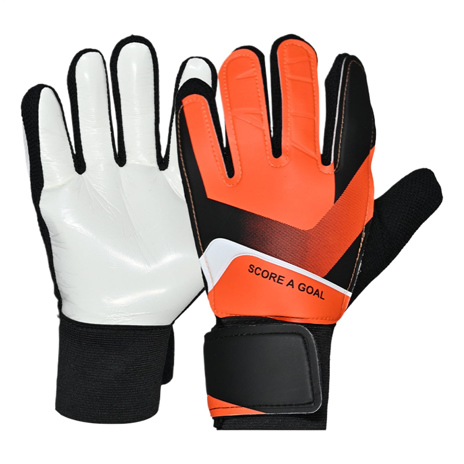 Soccer Goalie Gloves Adults, Football Goalkeeper Gloves, Breathable, Strong Grip, Wrist Protected, Football Mittens for Women Men Training and Competition, Size 8/9/10