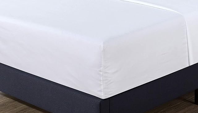 Easy Care Extra Ultra Deep 46cm / 18 Inch Soft Fitted Sheets, Single - White