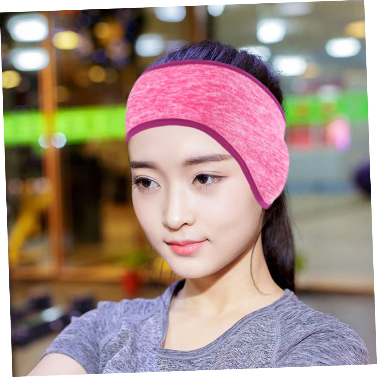 OSOLADY Warmth in Winter: 2pcs Ear Warmer Headband Soft and Cozy Running Headbands for Men for Cold Weather Sports