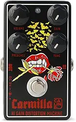 Caline Pedal De Efeito Distorção Para Guitarra Carmilla Cp-515 True Bypass