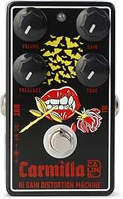 Caline Pedal De Efeito Distorção Para Guitarra Carmilla Cp-515 True Bypass