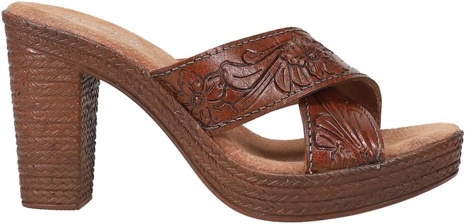 Roper Womens Mika - Floral Embossed Comfort