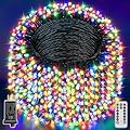 Guhope Christmas Lights 263FT 800 LED, Christmas Tree Light with 8 Lighting Modes, Outdoor Waterproof String Lights with Remote and Timer, Xmas Light for Holiday Decor (Multicolor)