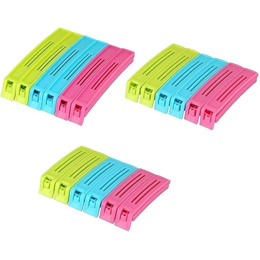 DeoDap 54 Pc Snack Bag Pouch Clip Sealer