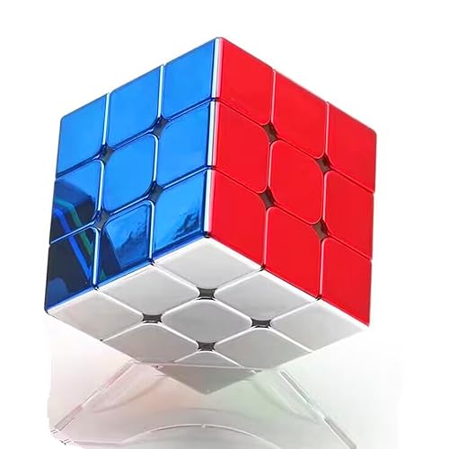 cuberspeed ShengShou Legend Metallic Mirror Reflective Stickerless Shiny Speed Cube 3x3x3 Metallic Speed Cube - Metallic