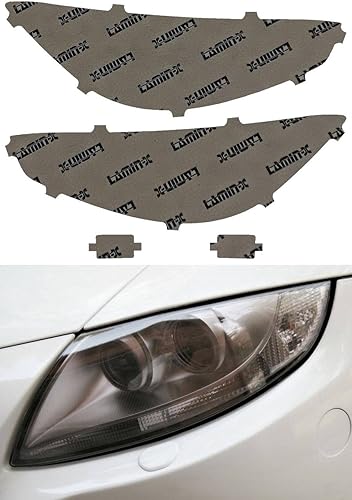 Lamin-x Cubiertas de faros delanteros de tinte de ajuste personalizado para Volvo XC40 2023 y más