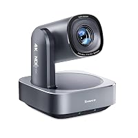 Tenveo Telecamera PTZ NDI 4K con Tracciamento Automatico AI, Zoom Ottico 20X + Digitale 8X