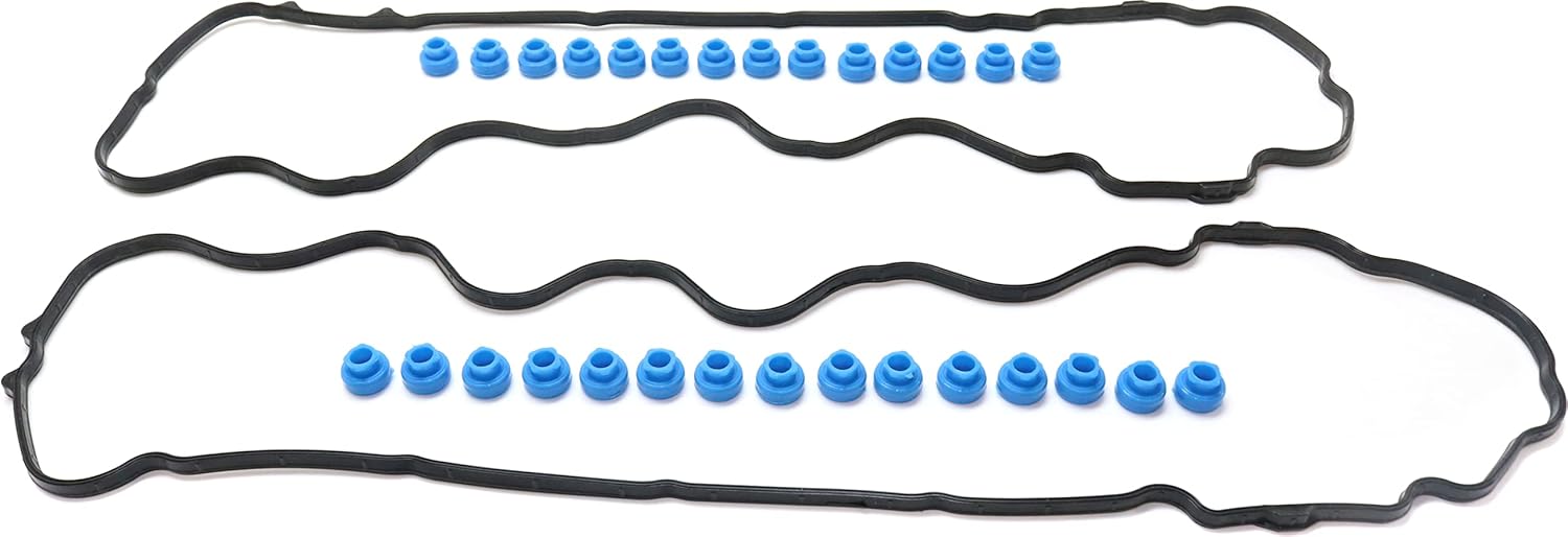 Garage-Pro Engine Valve Cover Gasket Kit & Grommets Replacement for Ford F-150 2004-2006 FX4 Harley-Davidson Edition King Ranch Lariat XL XLT 5.4L Engines Replaces # VS50664R, VC4173G