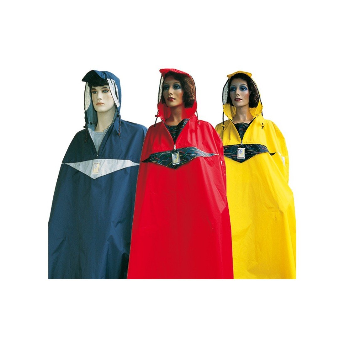 HOCK Poncho Impermeable Super PRAKTIKO Rojo Talla