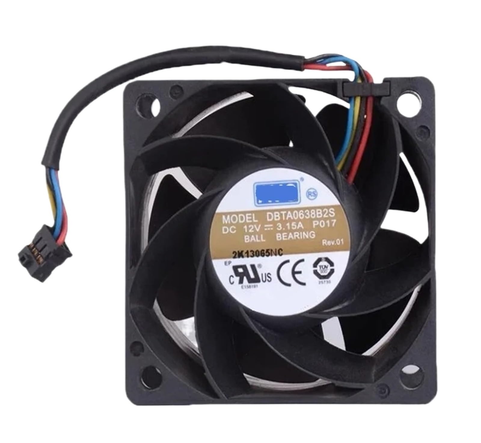 TSCFHGQI DBTA0638B2S 6038 12V 3.15A Cooling Fan