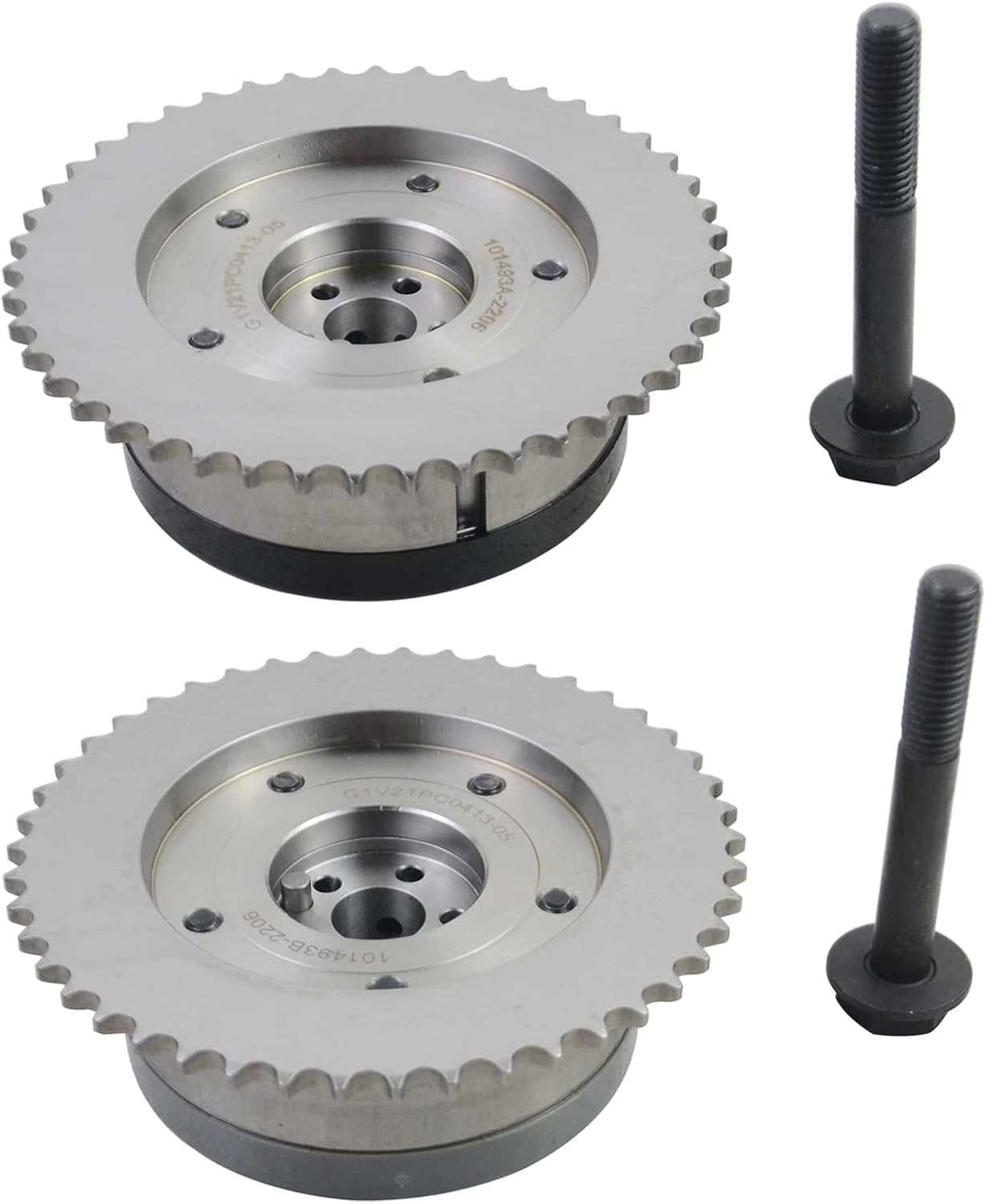 Pair Engine Variable Timing Sprocket Cam Camshaft Phaser Gear Replacement for GM Buick Chevrolet 2.0L 2.4L 12578516 917-270